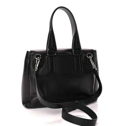 Givenchy Calfskin Small Pandora Pure Flap Bag Black 2 of 9
