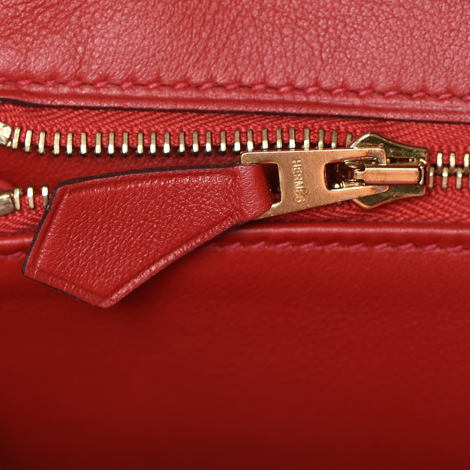 Hermes Swift Birkin 25 Vermillion 21 of 29