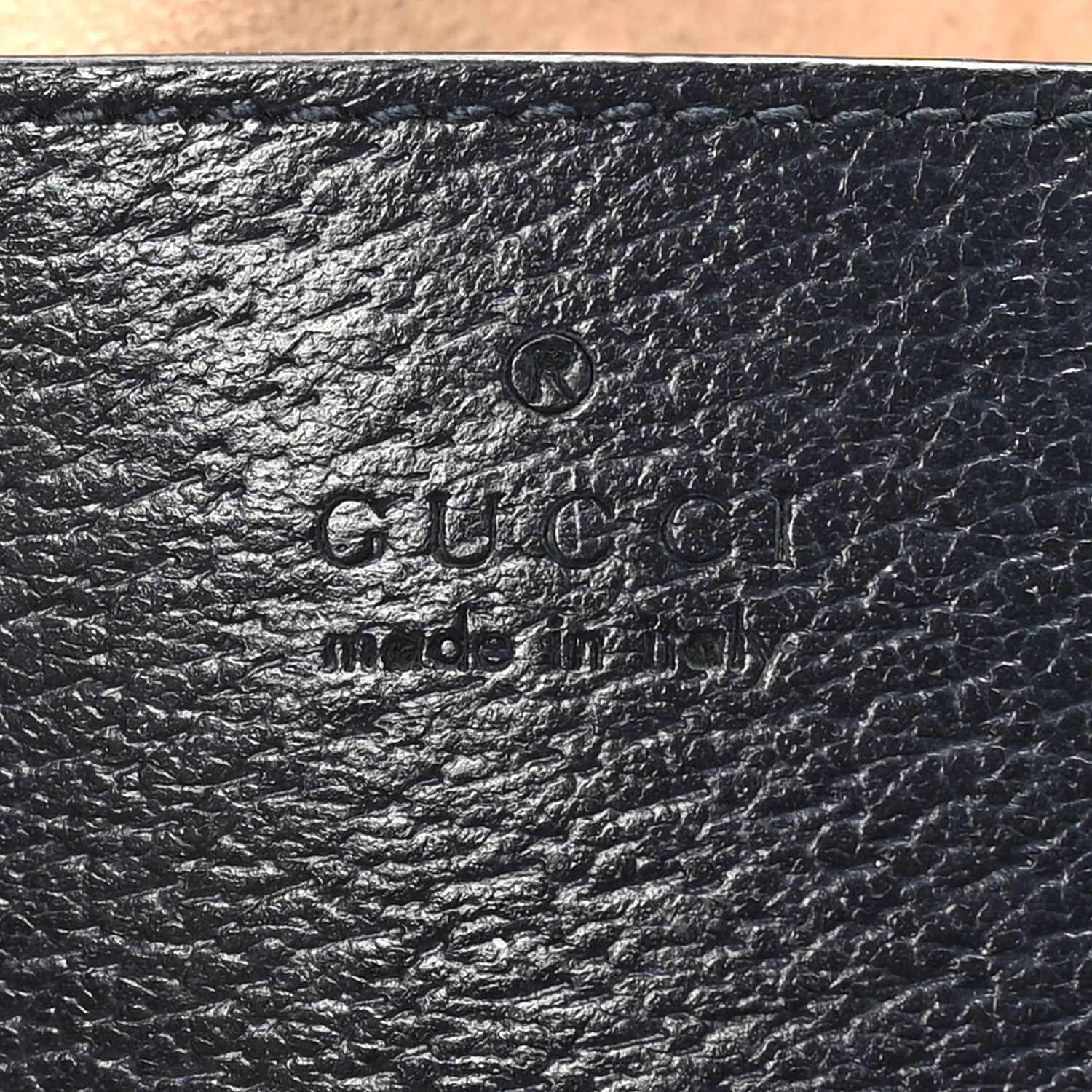 Gucci GG Supreme Monogram Textured Dollar Calfskin Web Mini Ophidia Shoulder Bag Beige Blue 6 of 7