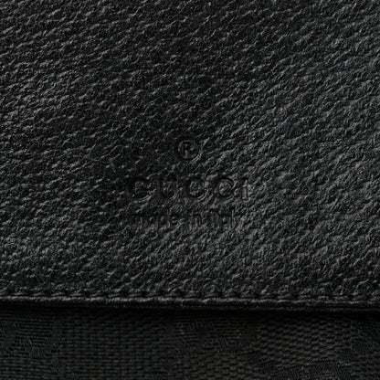 Gucci GG Monogram Double Pocket Belt Bag Black 6 of 7