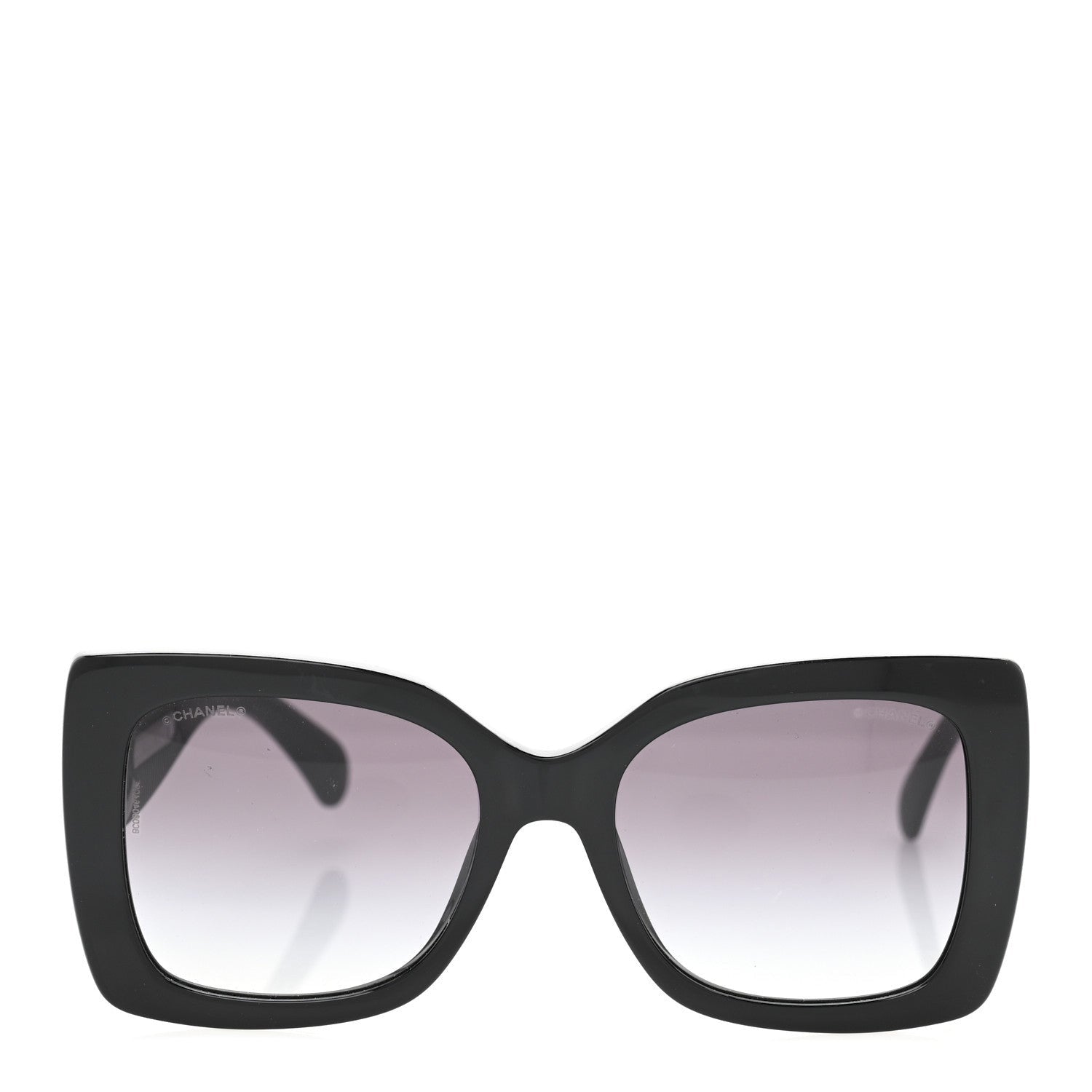 Chanel Square Polarized CC Sunglasses 5494-A Black 2 of 7