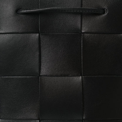 Bottega Veneta Nappa Maxi Intrecciato Cassette Bucket Bag Black 6 of 8