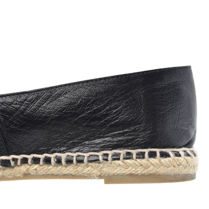 Chanel Lambskin CC Espadrilles 41 Black 11 of 13