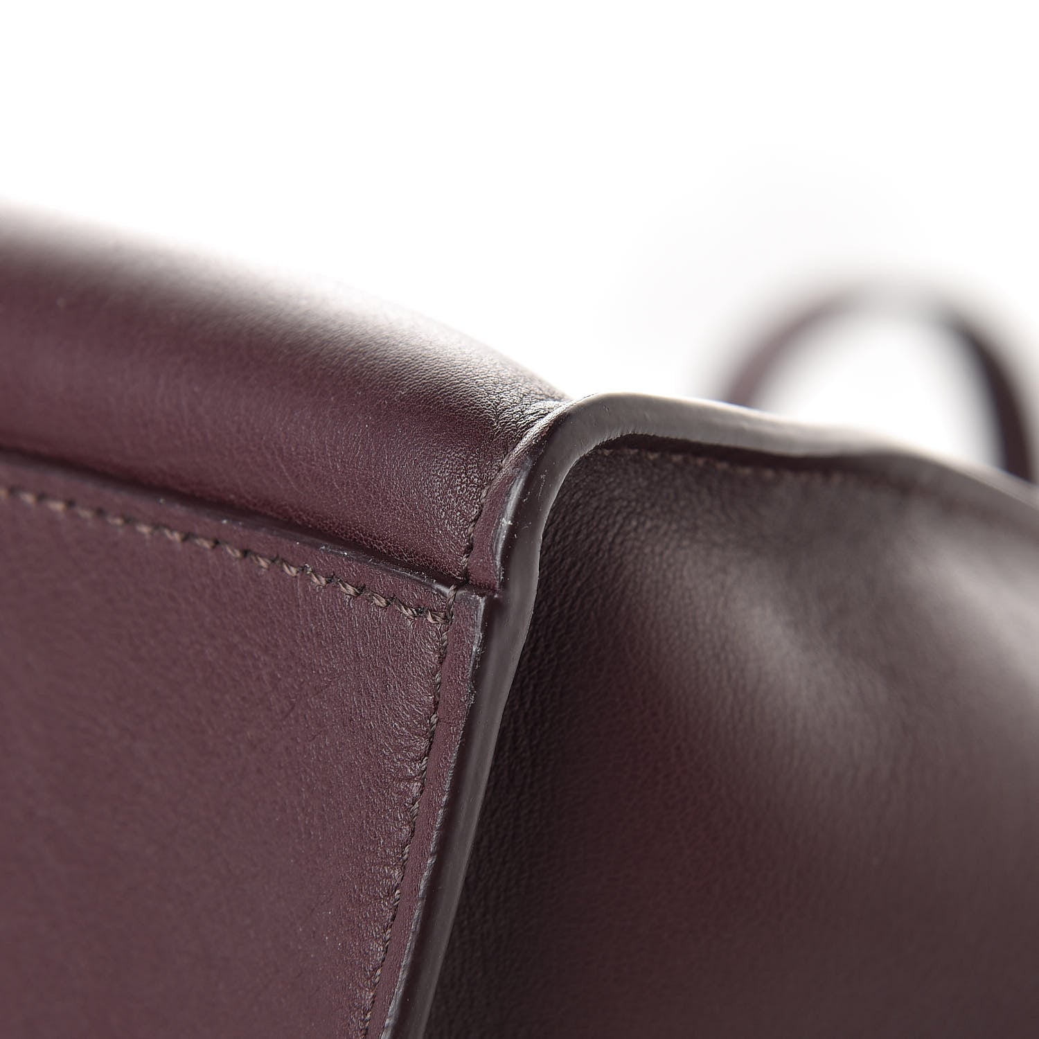 Celine Smooth Calfskin Small Big Bag Burgundy 11 of 13