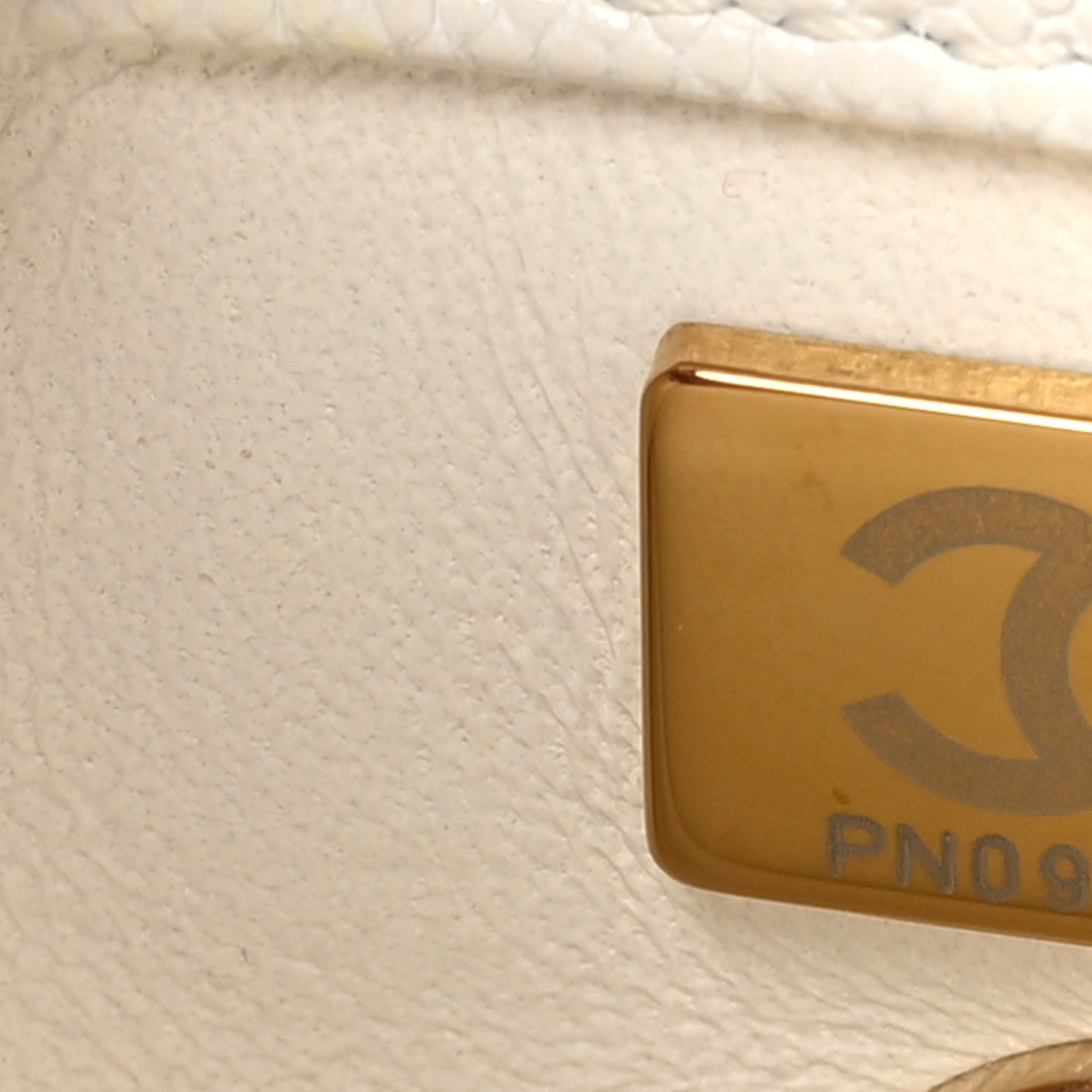 Chanel Caviar Quilted Mini Coco Handle Flap White 7 of 10