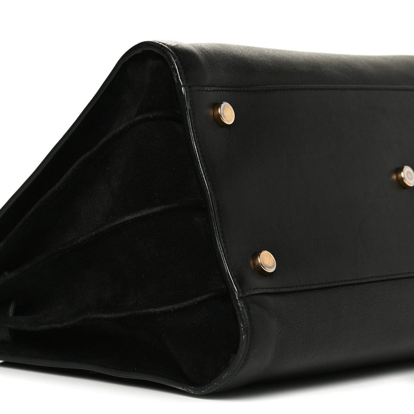 Calfskin Small Sac De Jour Black