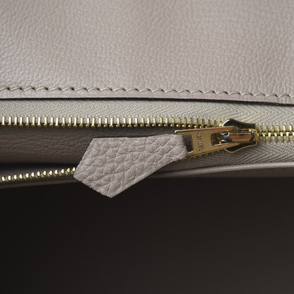 Hermes Togo Birkin 30 Gris Tourterelle 8 of 30