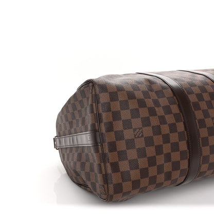Louis Vuitton Damier Ebene Keepall Bandouliere 45 7 of 8