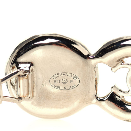Chanel Pearl Coco Hair Clip Barrette Gold 4 of 6