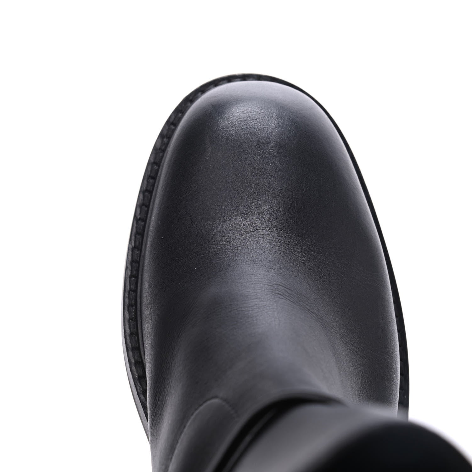 Christian Dior Calfskin Empreinte Ankle Boot 37 Black 12 of 19