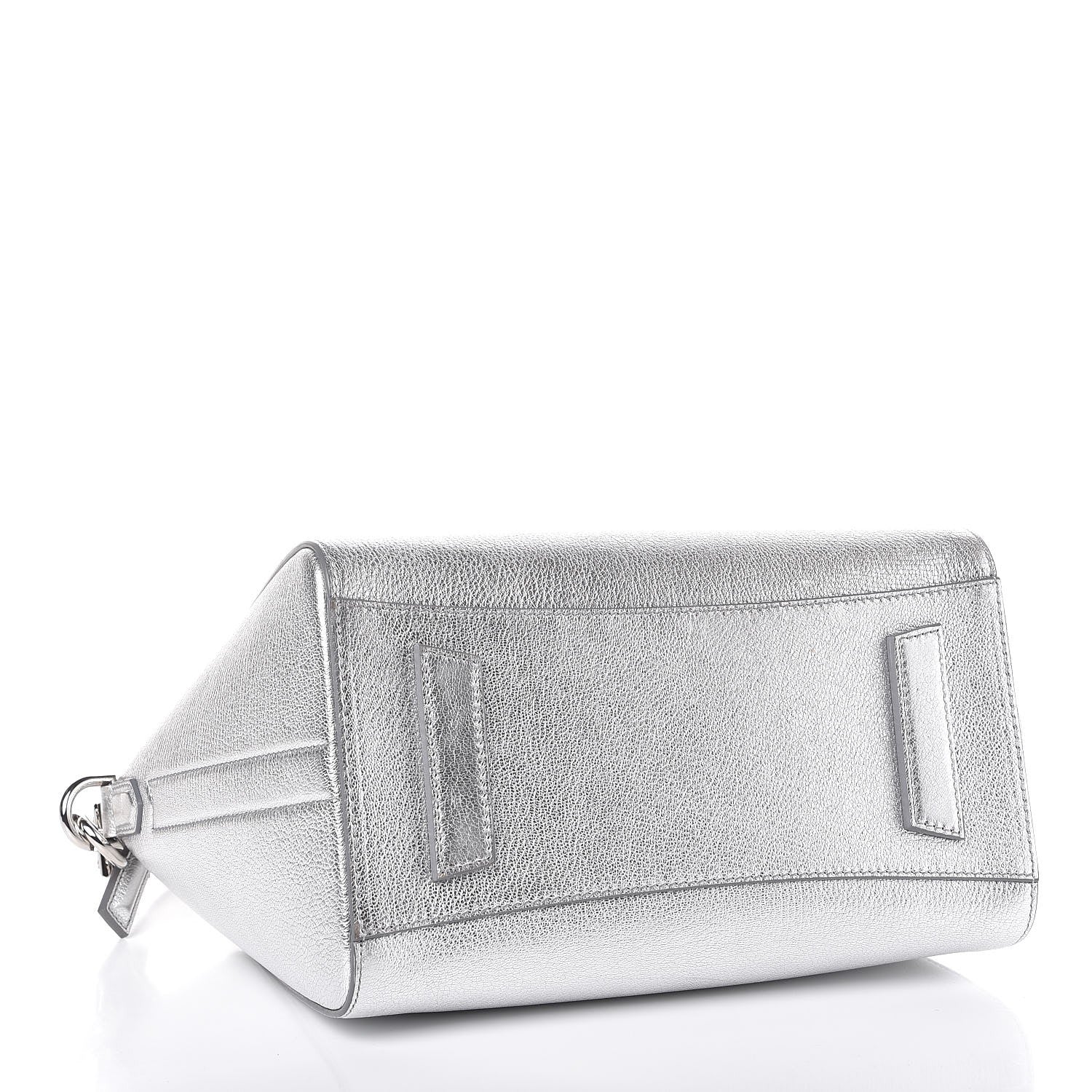 Givenchy Metallic Sugar Goatskin Small Antigona Silver 4 of 7