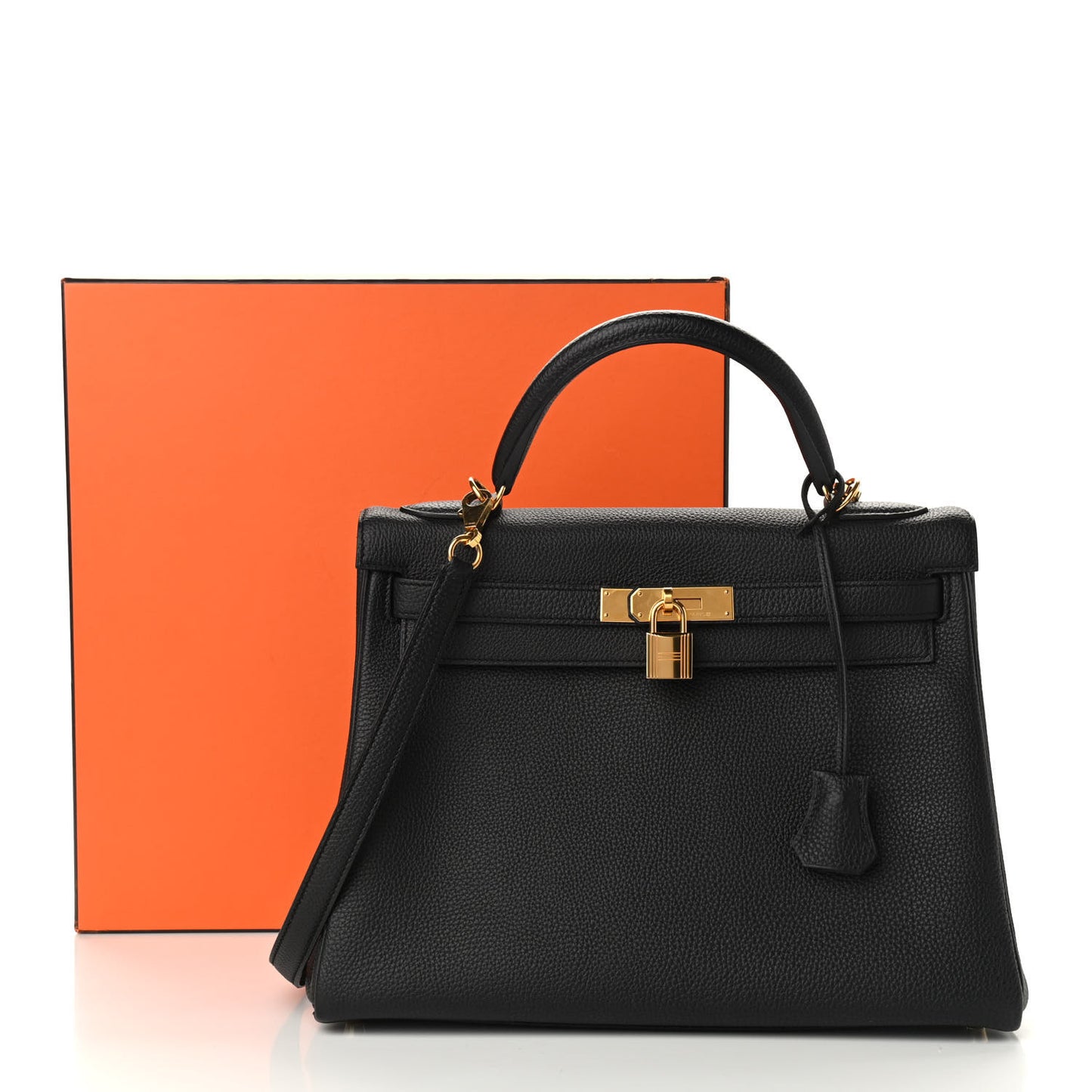 Togo Kelly Retourne 32 Black