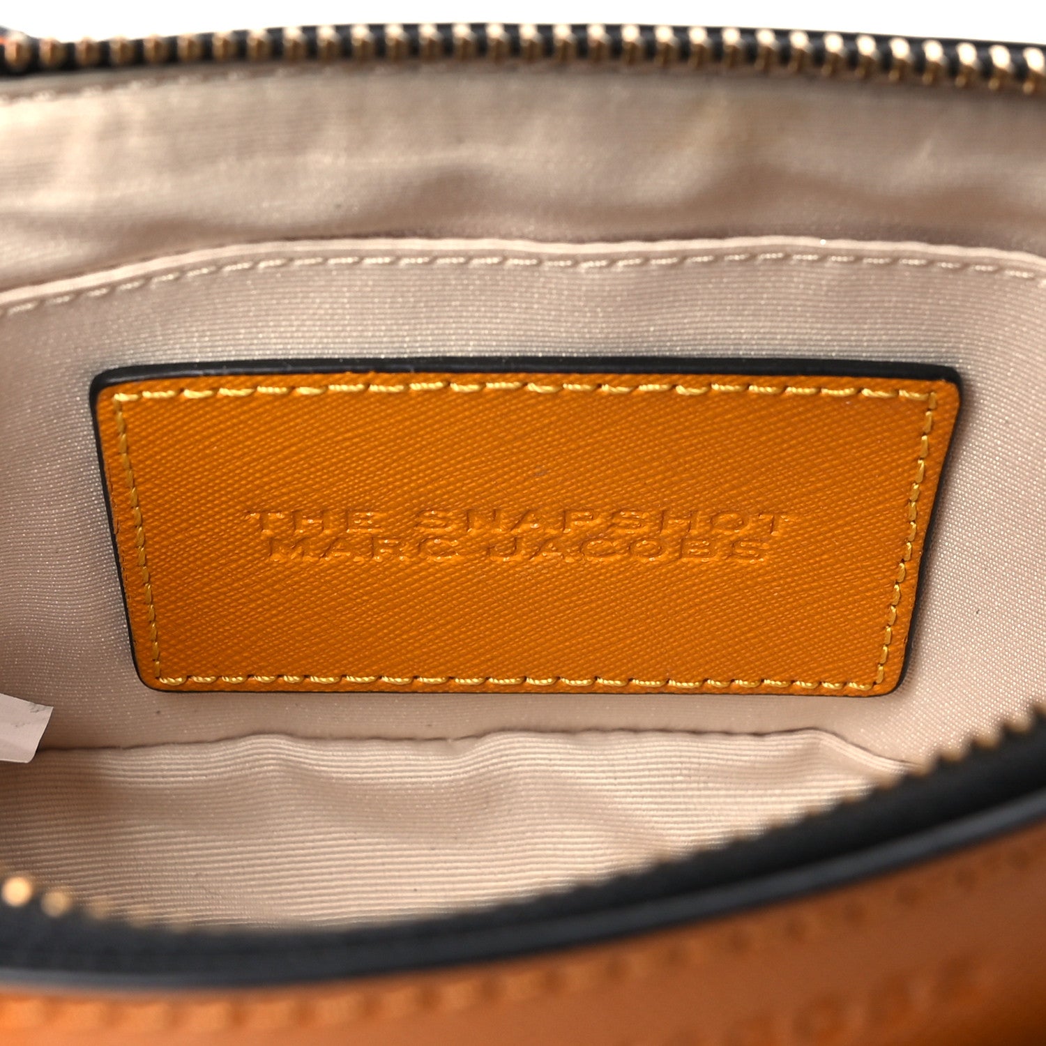 Marc Jacobs Saffiano Small Snapshot Camera Bag Yellow Multi 7 of 10