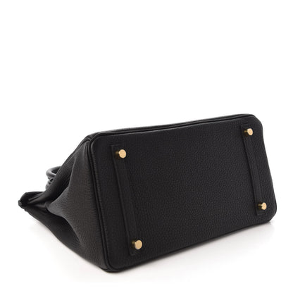 Hermes Togo Birkin 30 Black 4 of 11