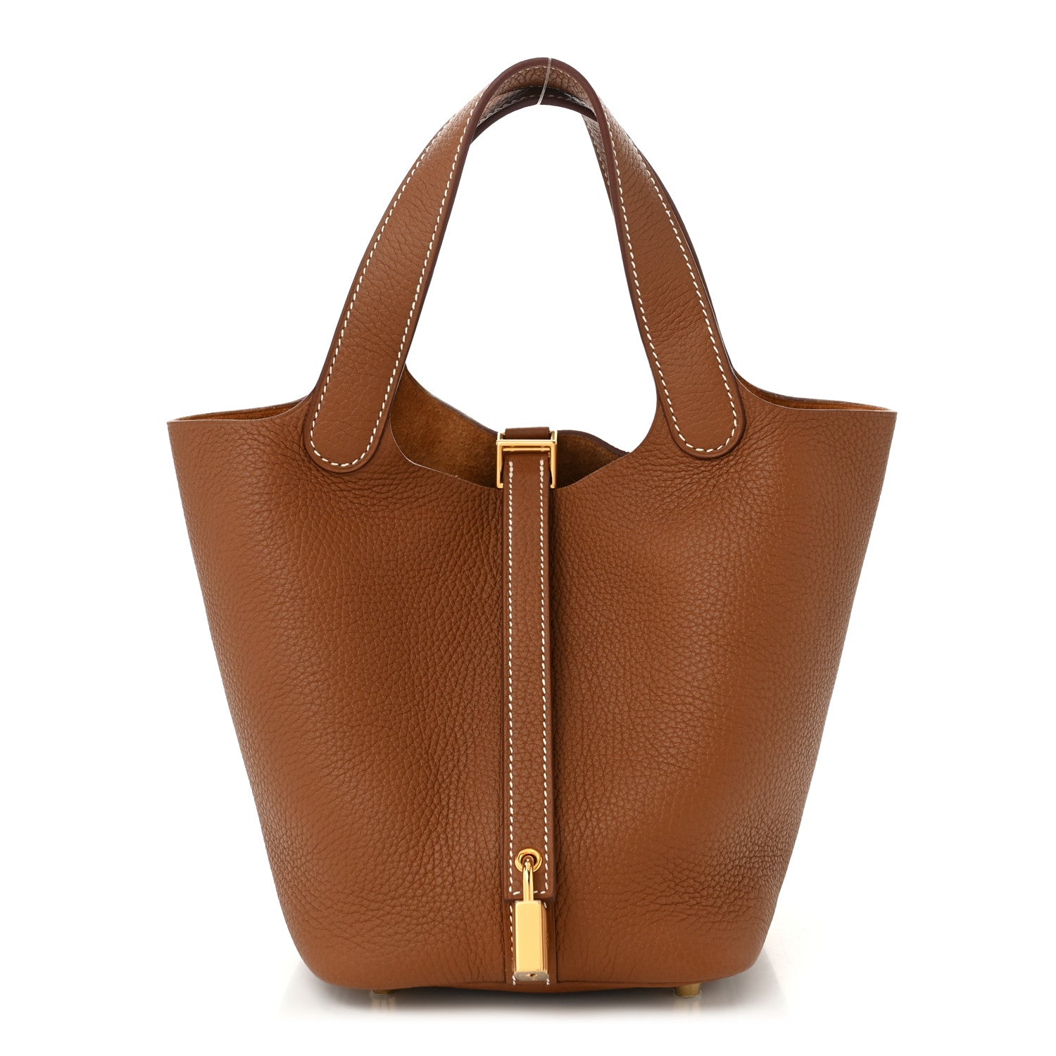 Hermes Taurillon Clemence Picotin Lock 18 PM Gold 1 of 11