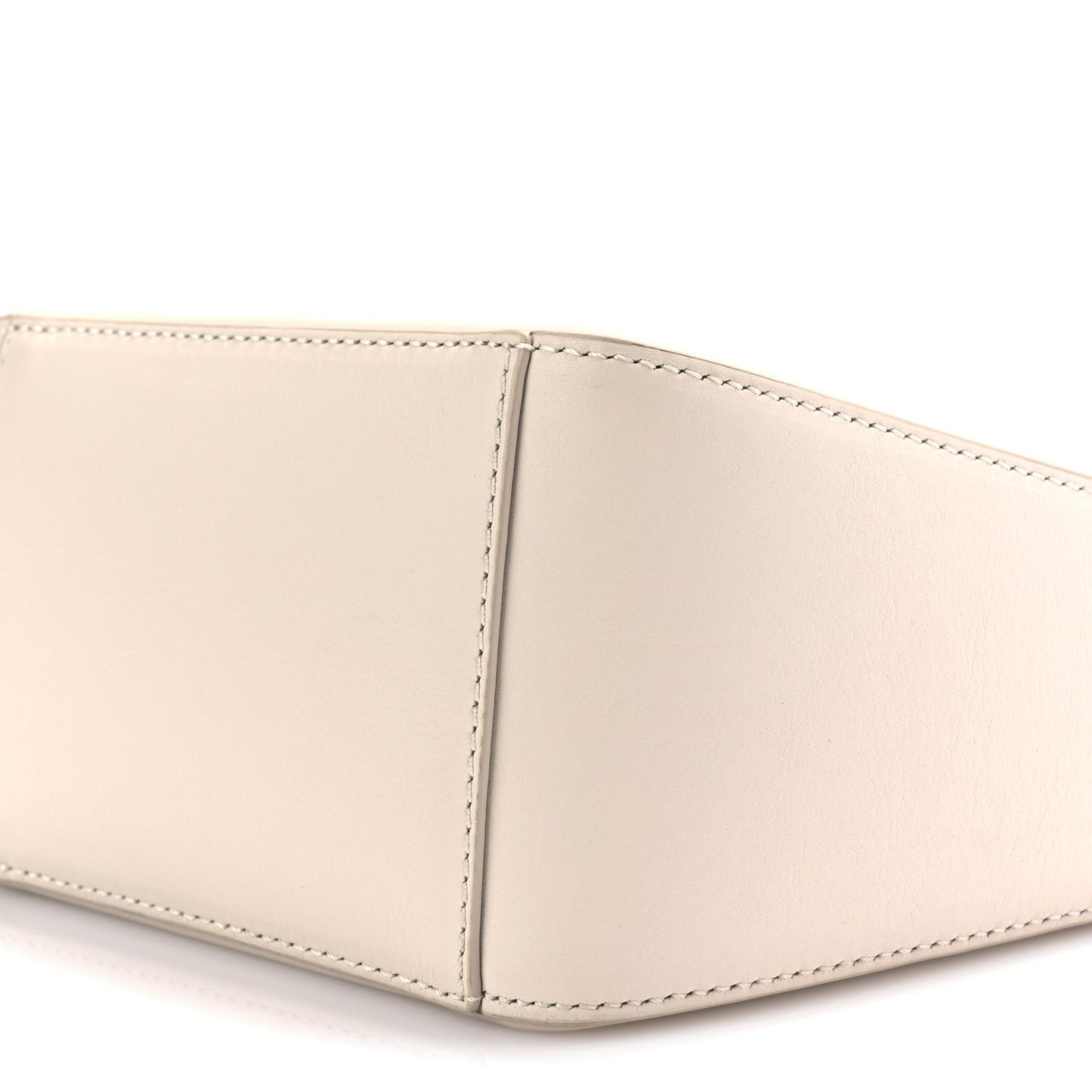 Calfskin Mini Hammock Hobo Soft White