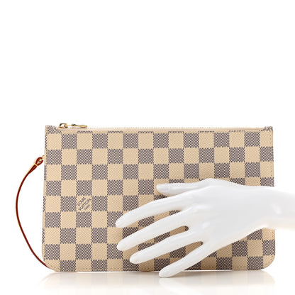 Louis Vuitton Damier Azur Nautical Neverfull MM GM Pochette 2 of 6