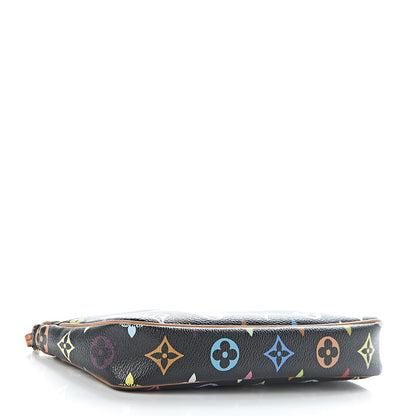 Louis Vuitton Monogram Multicolor Pochette Accessories Black 4 of 12