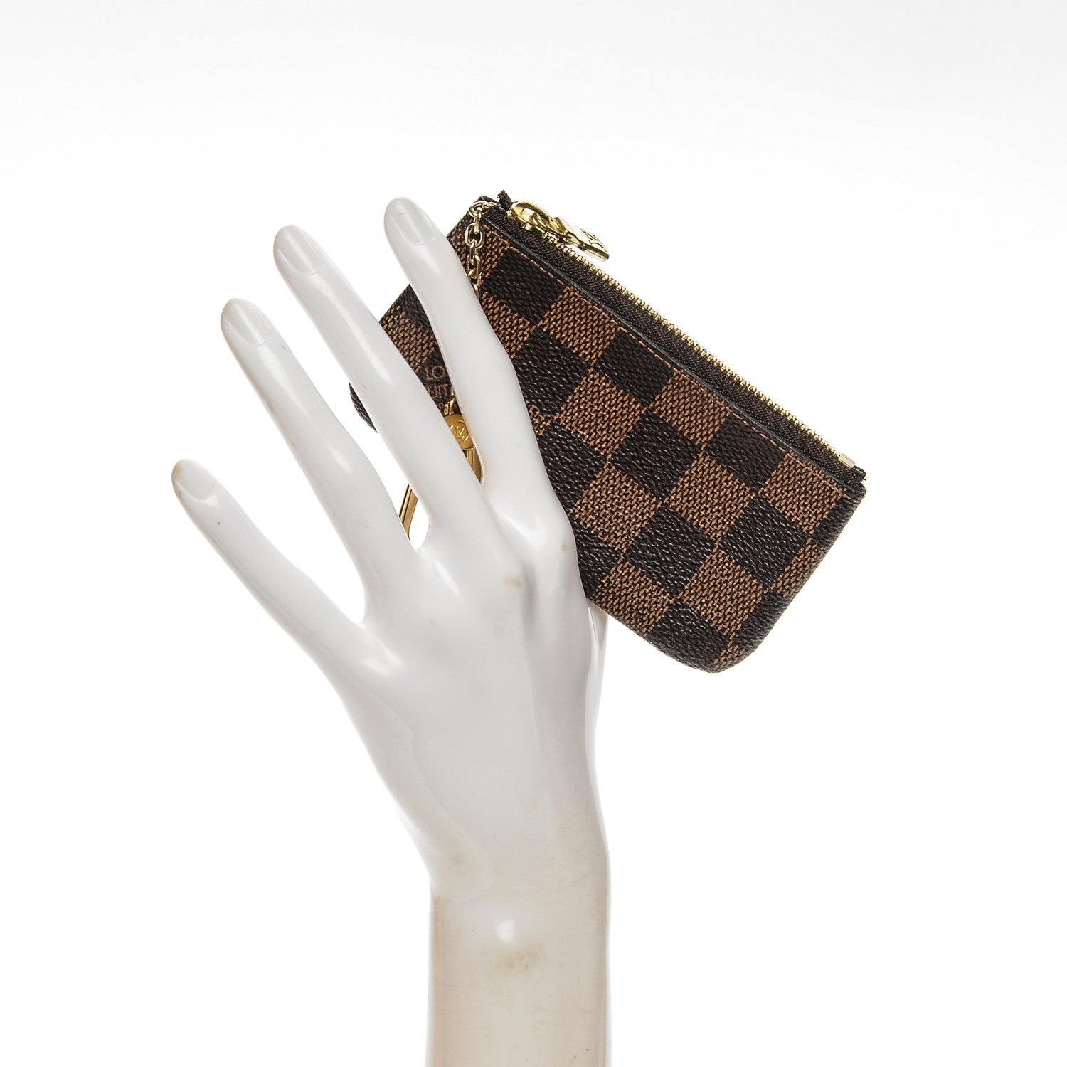 Louis Vuitton Damier Ebene Key Pouch 2 of 6