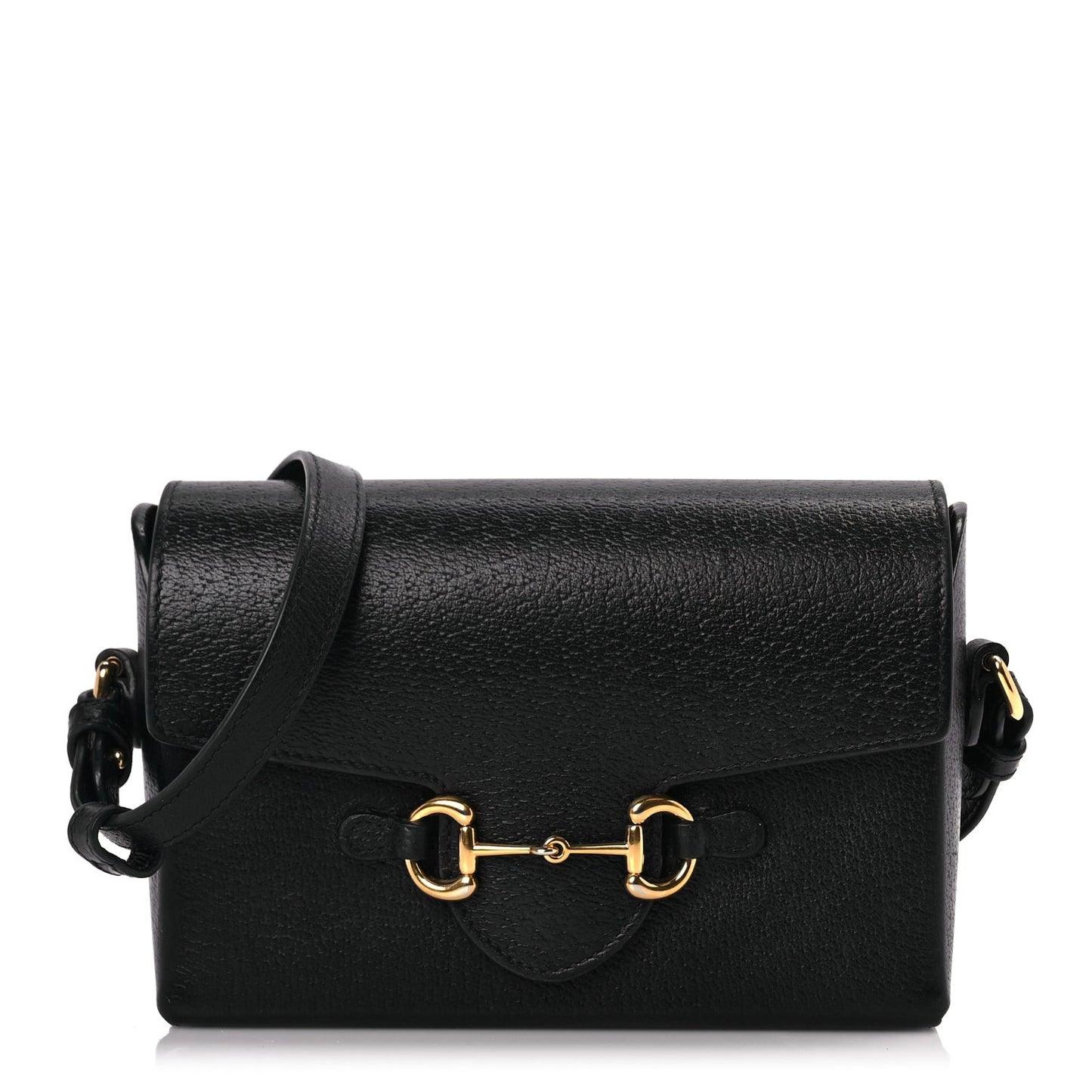 Calfskin Horsebit 1955 Shoulder Bag Black