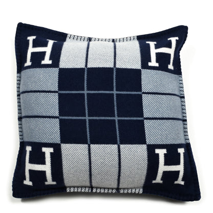 Hermes Wool Cashmere Avalon III Pillow PM Ecru Caban 1 of 3