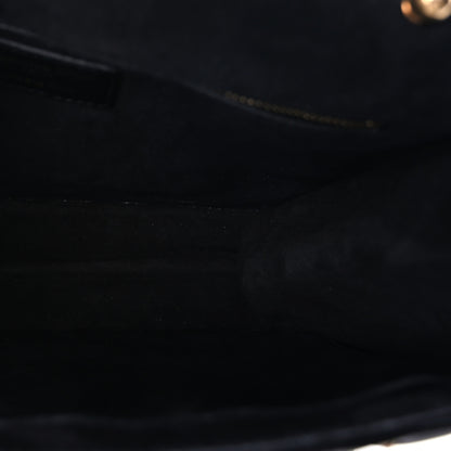 Christian Dior Lambskin Cannage Studded Small Dioraddict Flap Bag Black 4 of 8