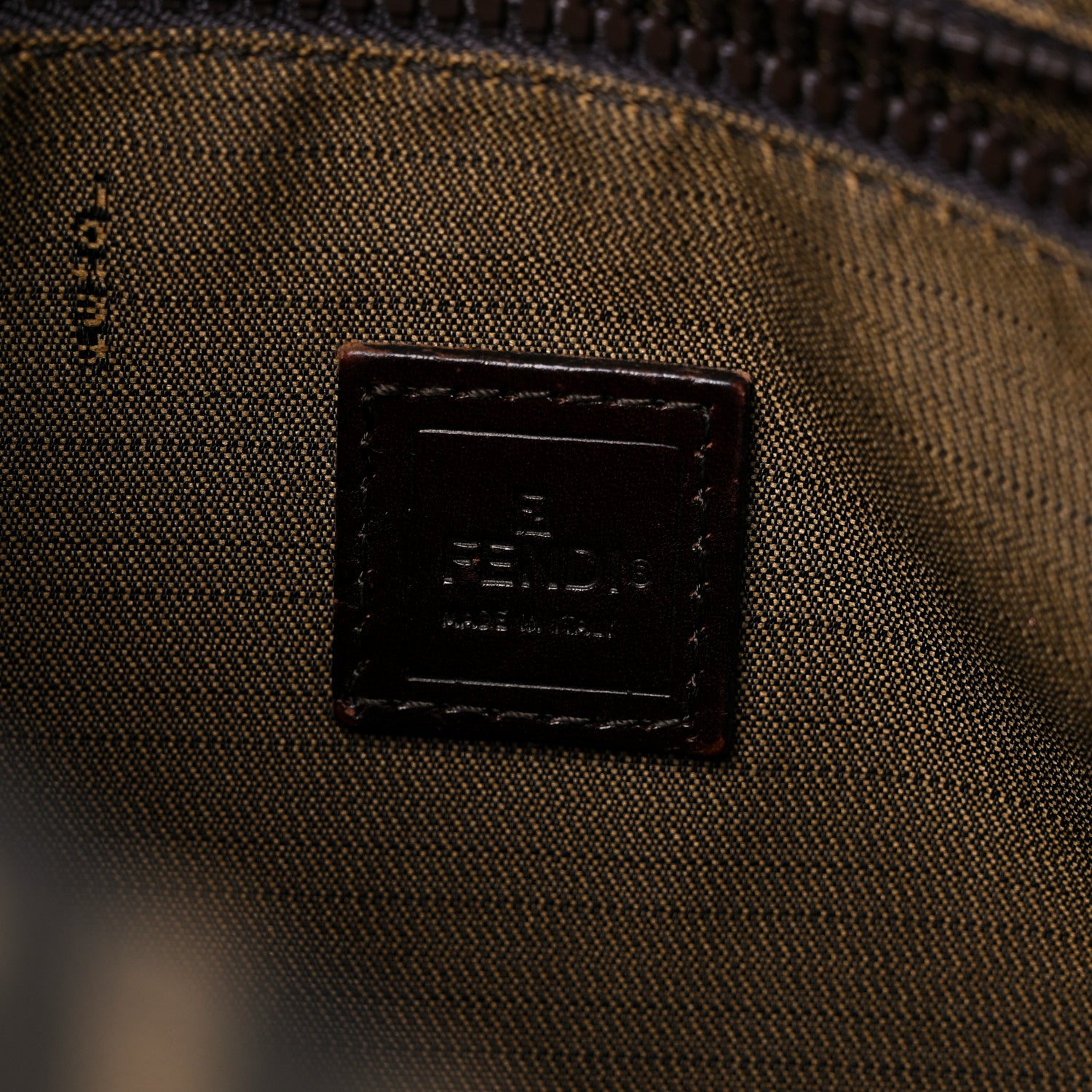 Fendi Zucca Small Tote Tobacco 6 of 13