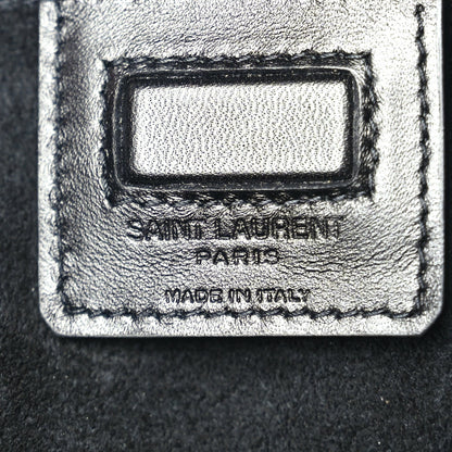 Saint Laurent Calfskin Monogram Deli Paper Bag Vintage Black 5 of 8