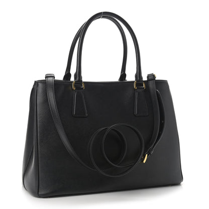 Prada Saffiano Lux Medium Tote Black 3 of 11