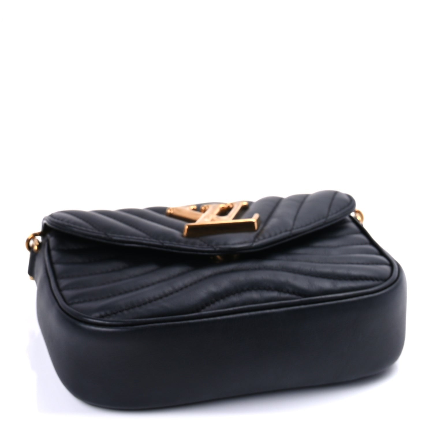 Louis Vuitton Calfskin New Wave Multi Pochette Black 3 of 8