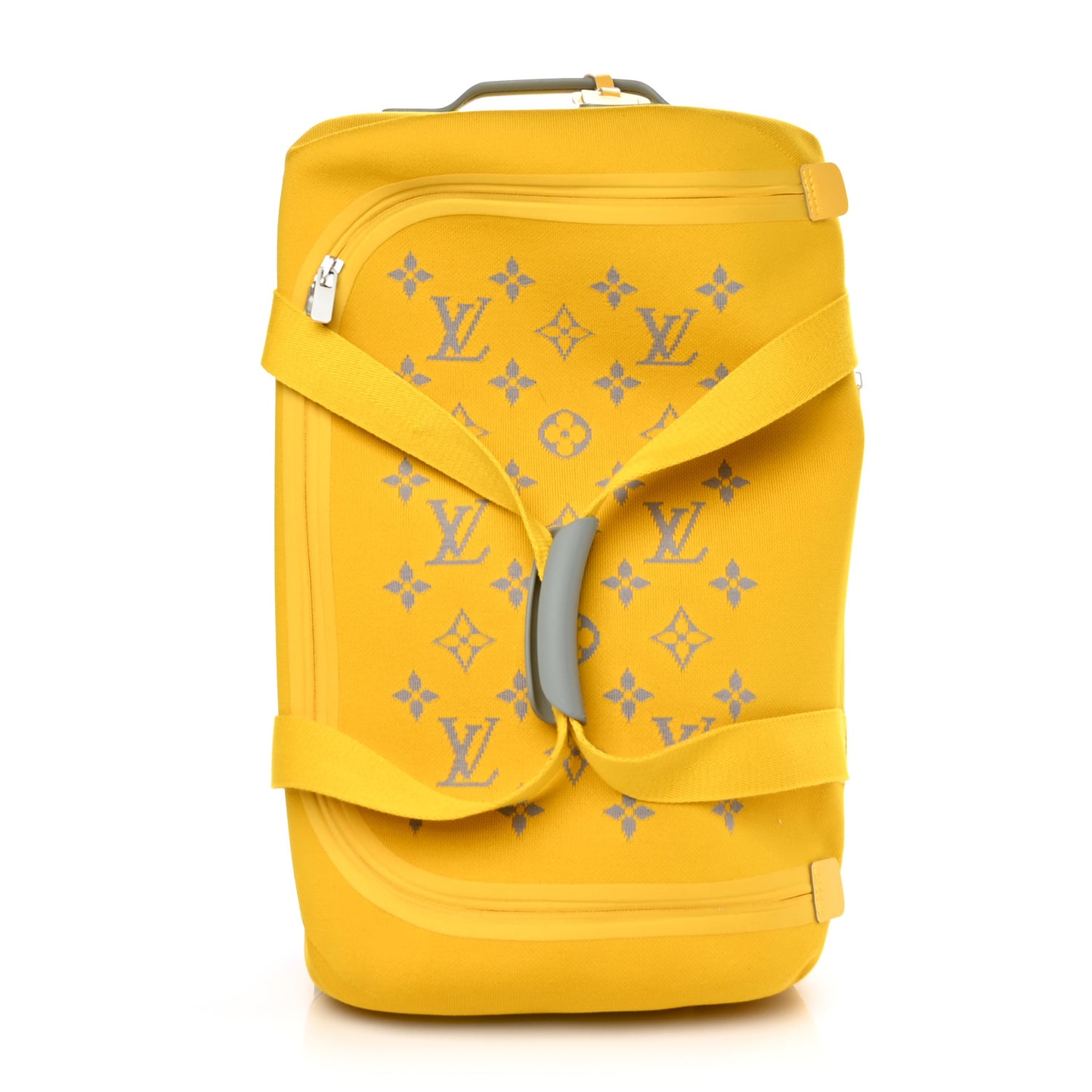 Knit Monogram Horizon Soft Duffle 55 Jaune