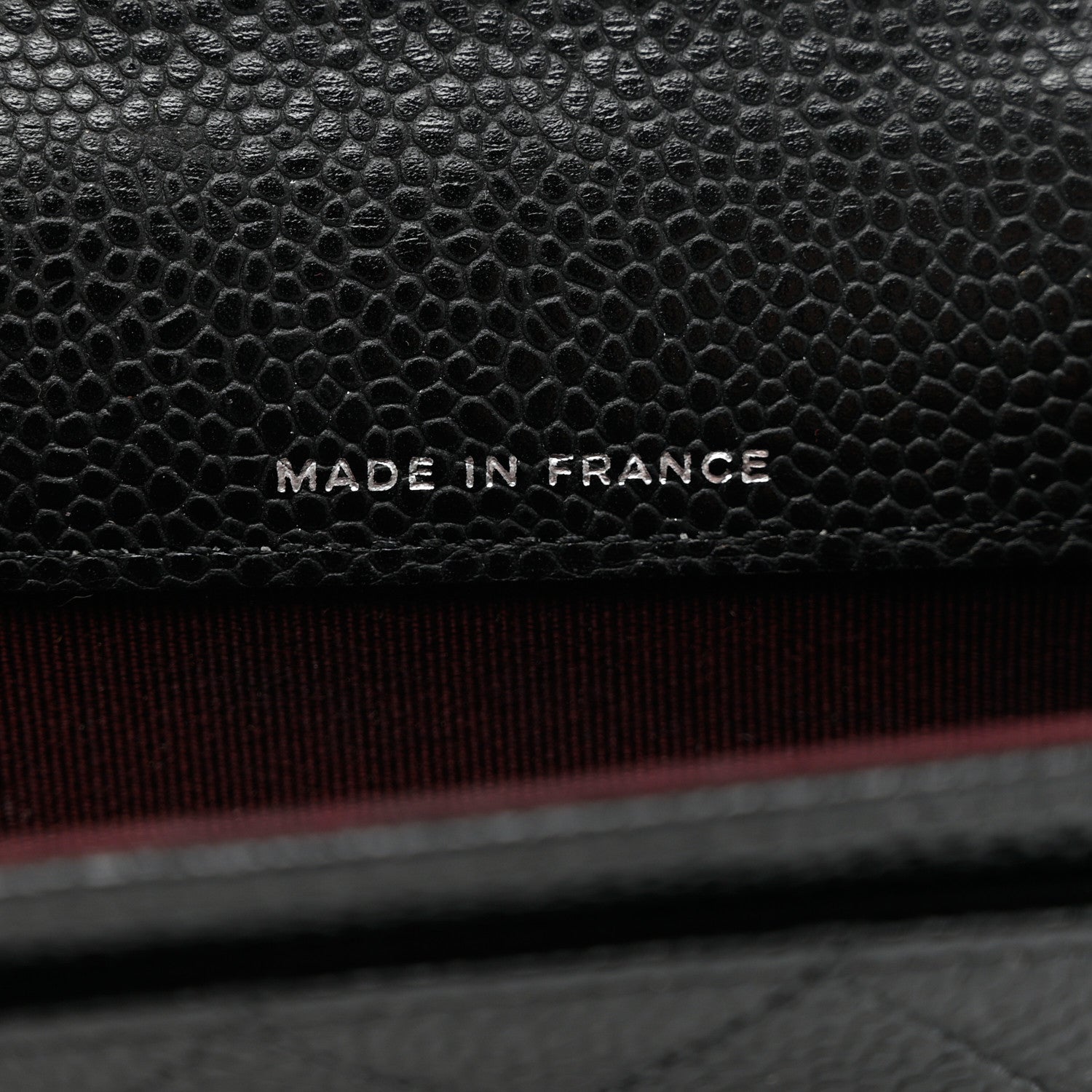 Chanel Caviar Quilted Flap Card Holder Wallet Black 6 of 8