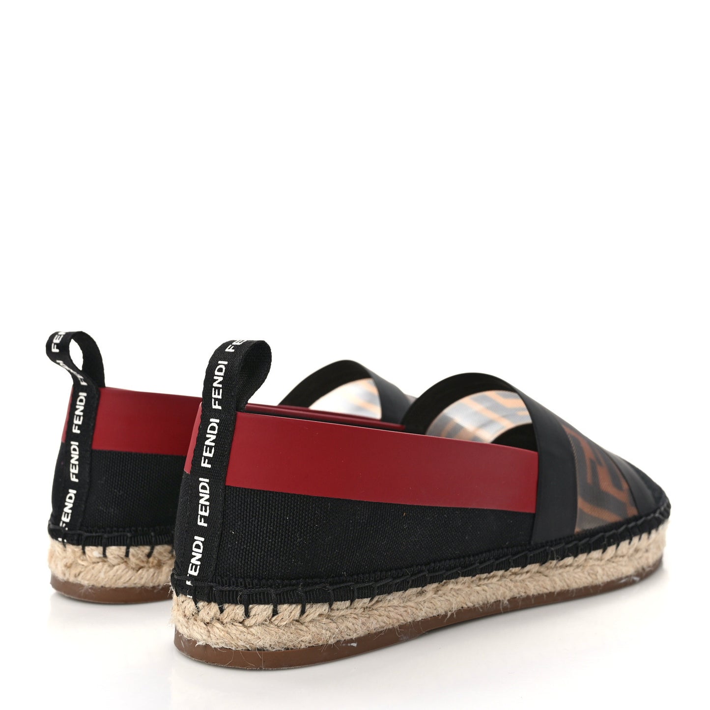 Canvas Mesh FF Colibri Espadrilles 37 Black Tobacco Moro