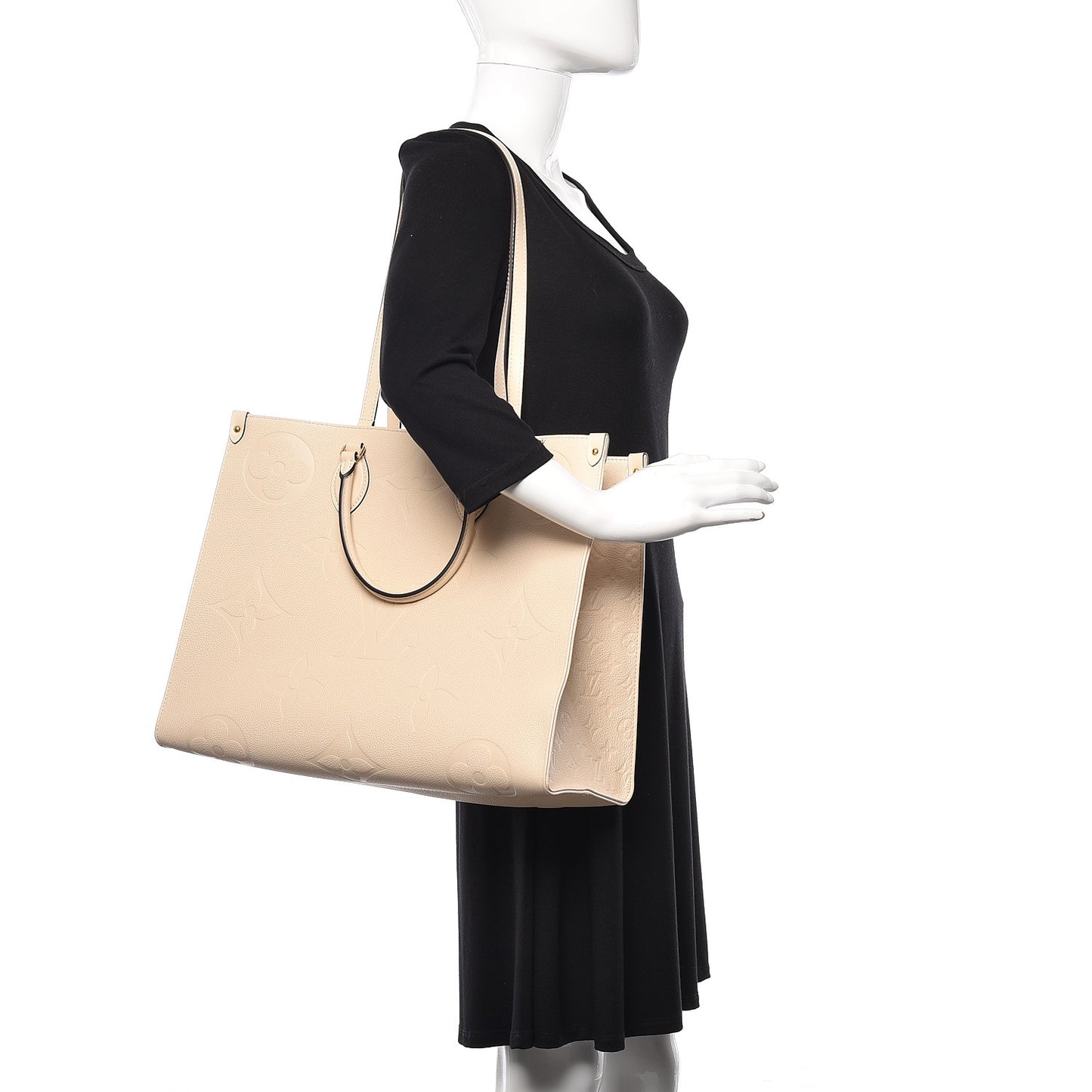 Empreinte Monogram Giant Onthego GM Creme