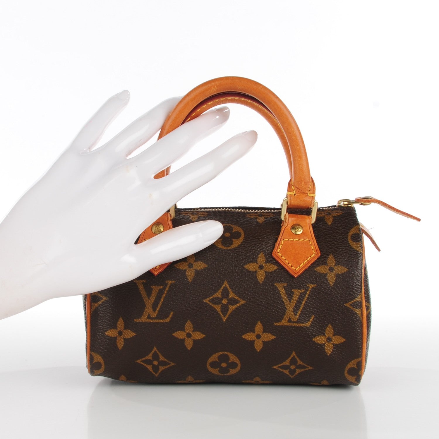 Louis Vuitton Monogram Mini Sac HL Speedy 2 of 8