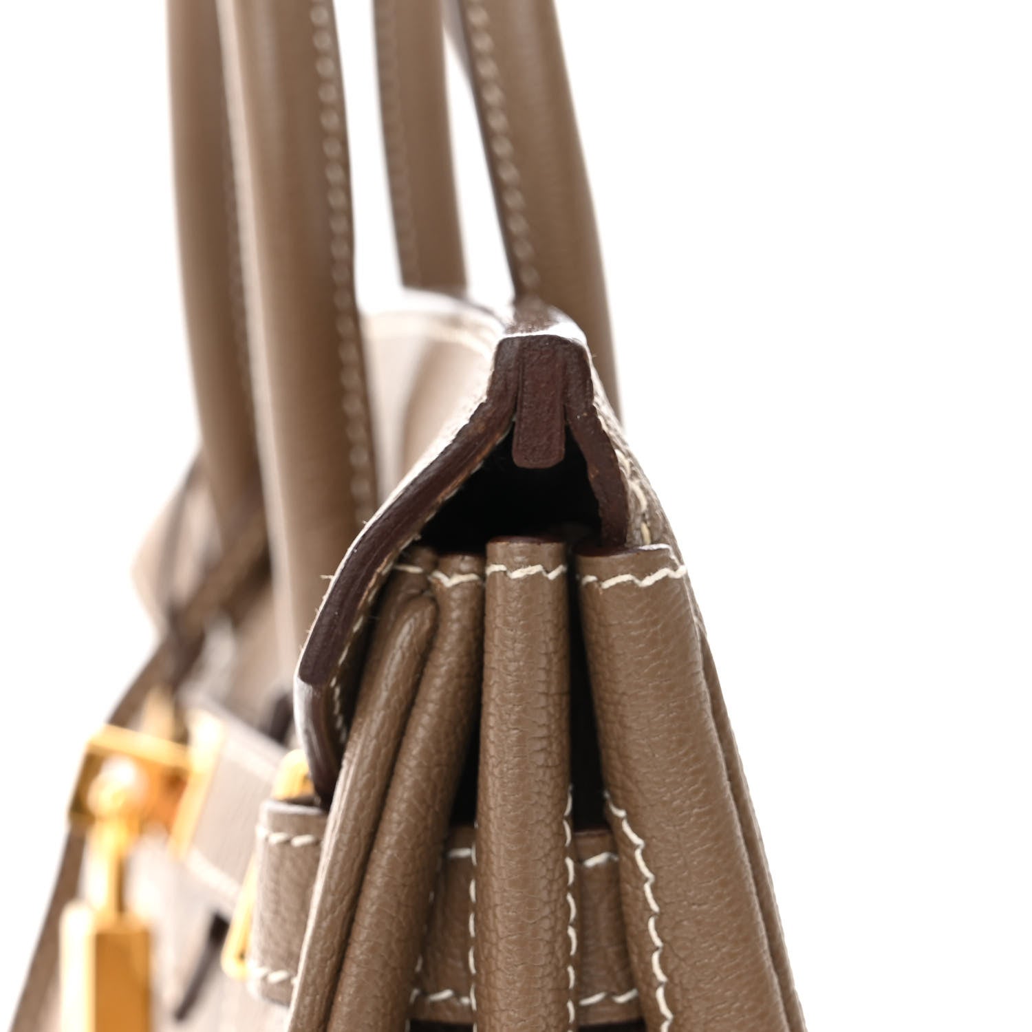 Hermes Chevre De Coromandel HAC Birkin 32 Etoupe 12 of 12