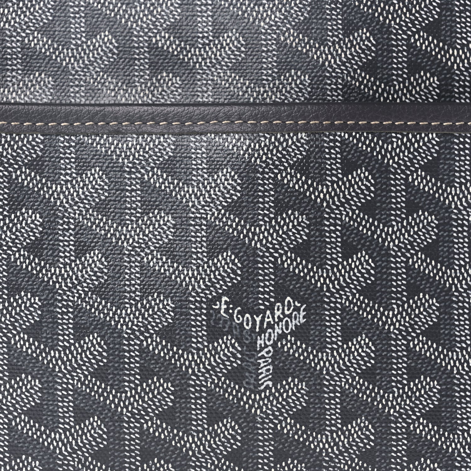 Goyard ine Jouvence Toiletry Pouch Grey 7 of 9