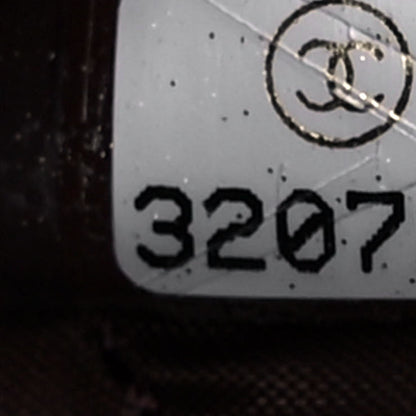 Chanel Caviar Quilted Curvy Pouch Cosmetic Case Black 7 of 11