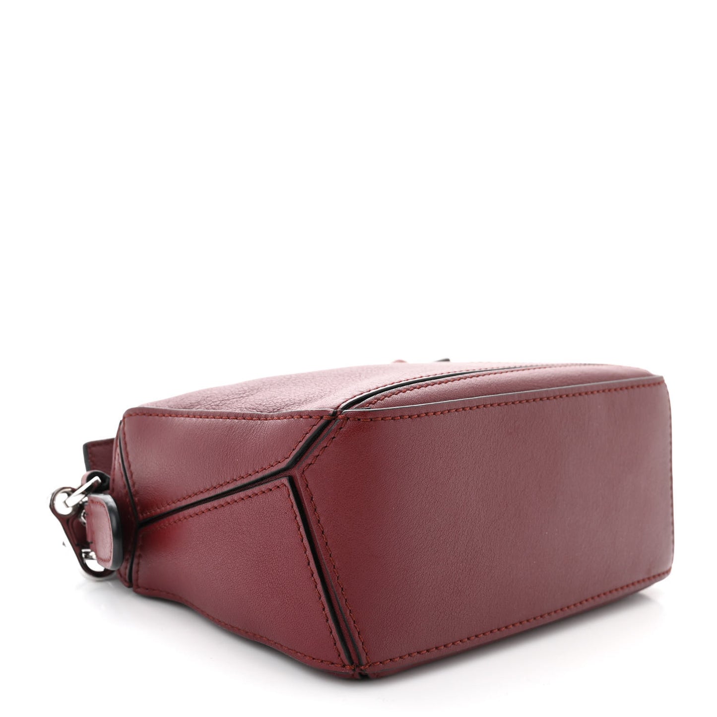 Calfskin Mini Puzzle Bag Wine