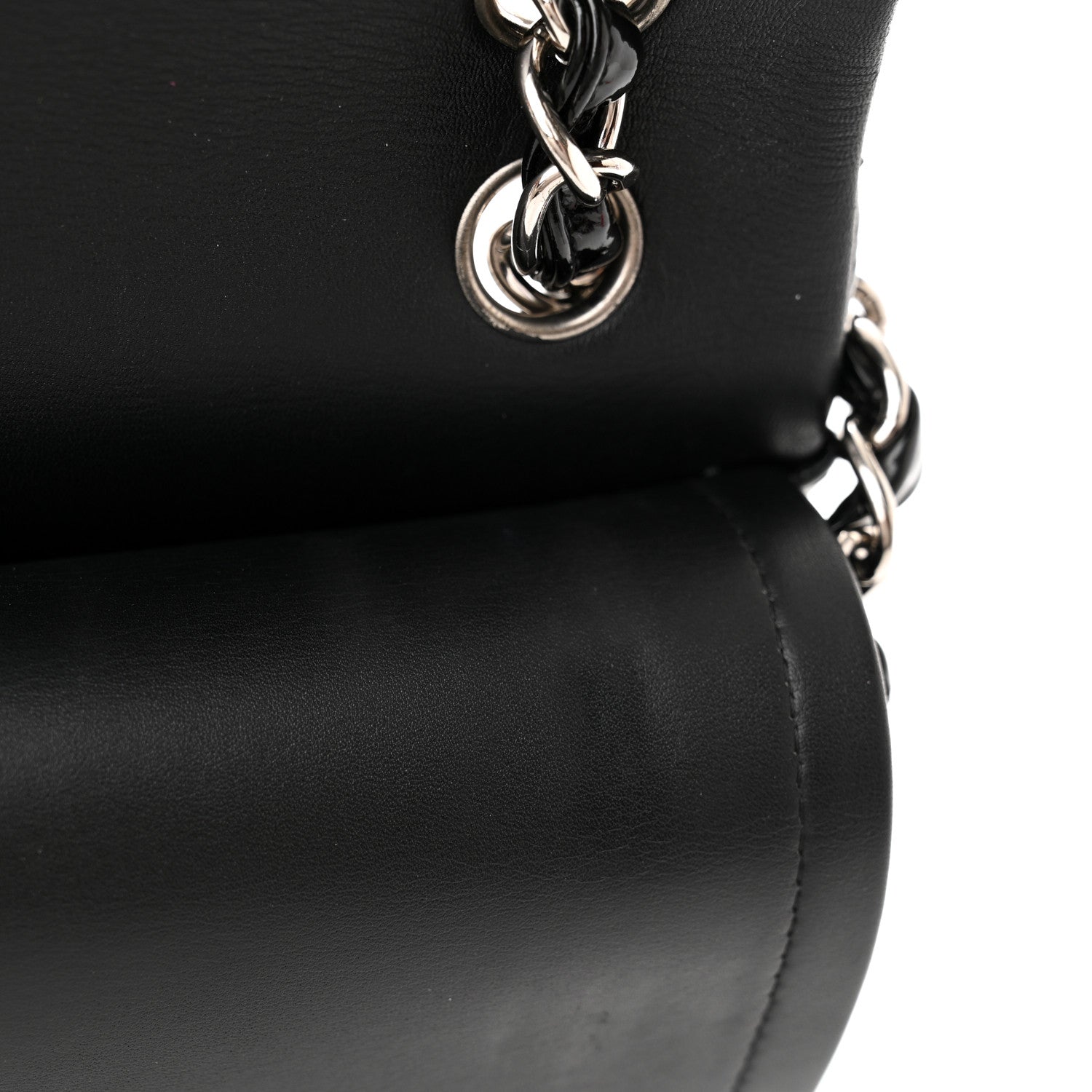 Chanel Patent Quilted Jumbo Double Flap Black 18 of 18