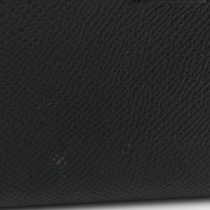 Hermes Epsom Monochrome Bearn Compact Wallet Black 8 of 9
