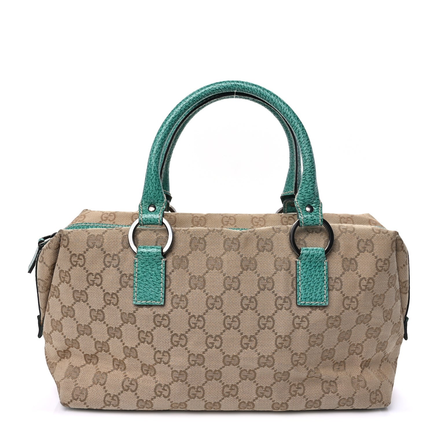 Gucci Monogram Small Boston Turquoise 1 of 8
