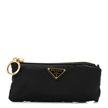 Prada Nylon Vela Reversible Travel Pouch Black Rosso 1 of 9