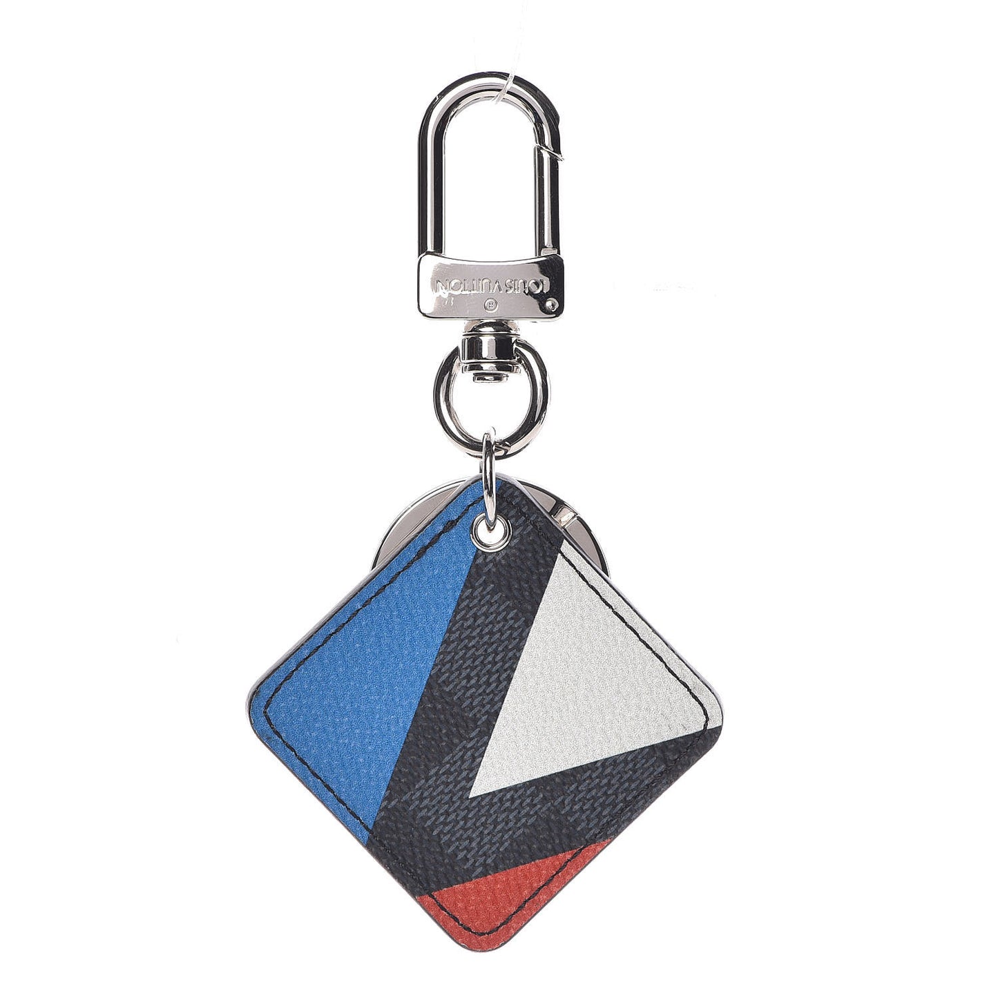 Damier Cobalt Illustre Regatta Key Holder Blue