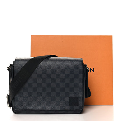 Louis Vuitton Damier Graphite District PM NM 10 of 10