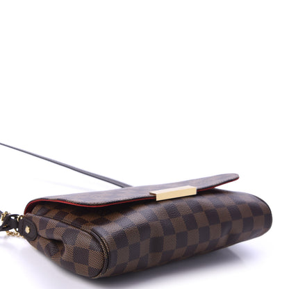 Louis Vuitton Damier Ebene Favorite MM 4 of 12