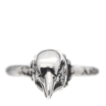 Gucci Sterling Silver Anger Forest Eagle Head Ring 53 6.5 3 of 6