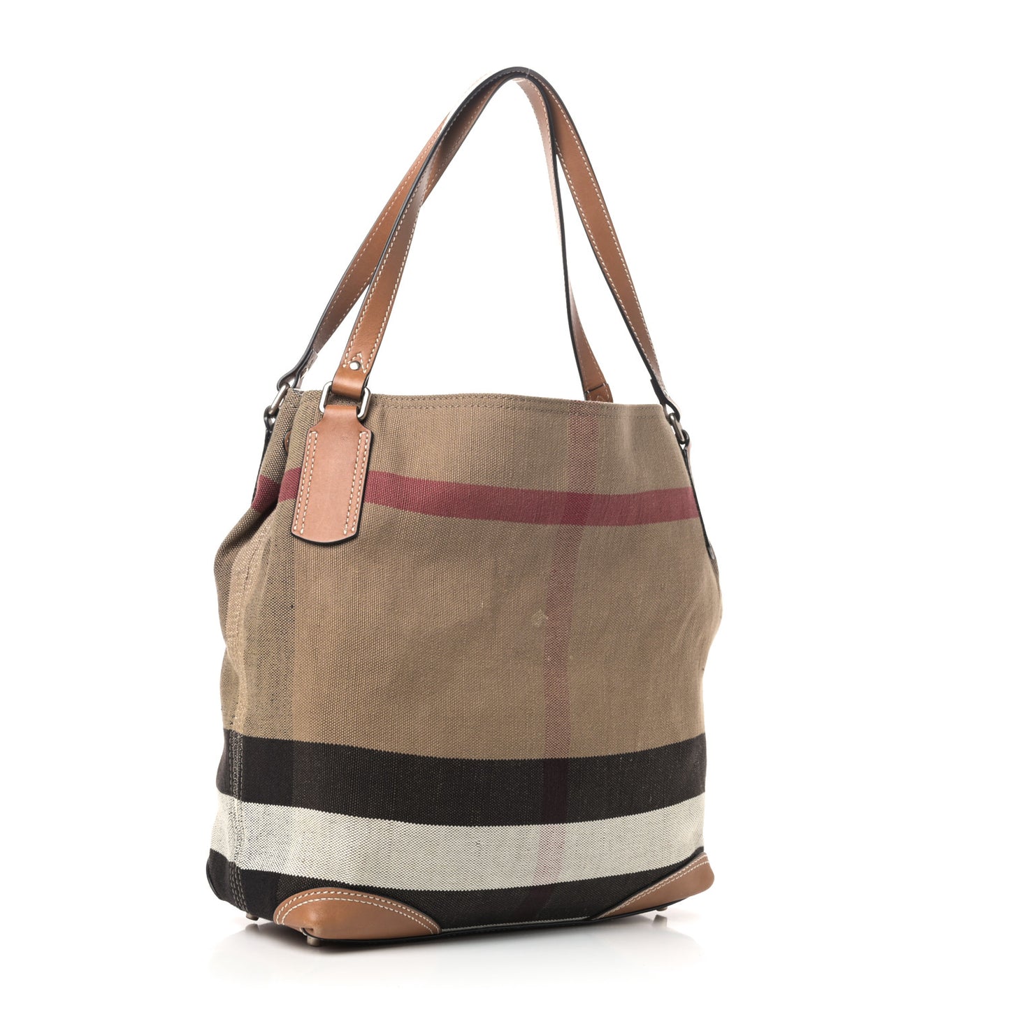 Canvas Mega Check Medium Maidstone Saddle Brown