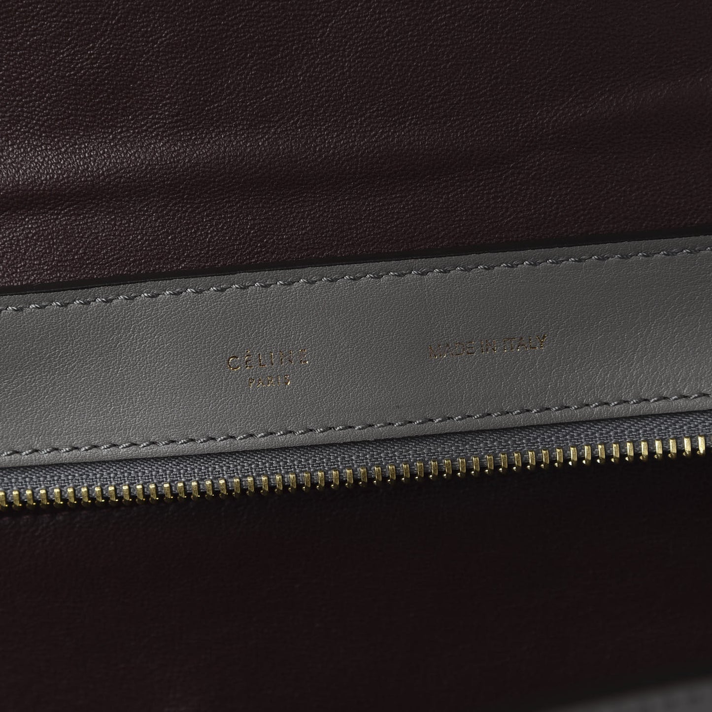 Crocodile Embossed Nubuck Medium Trapeze Grey