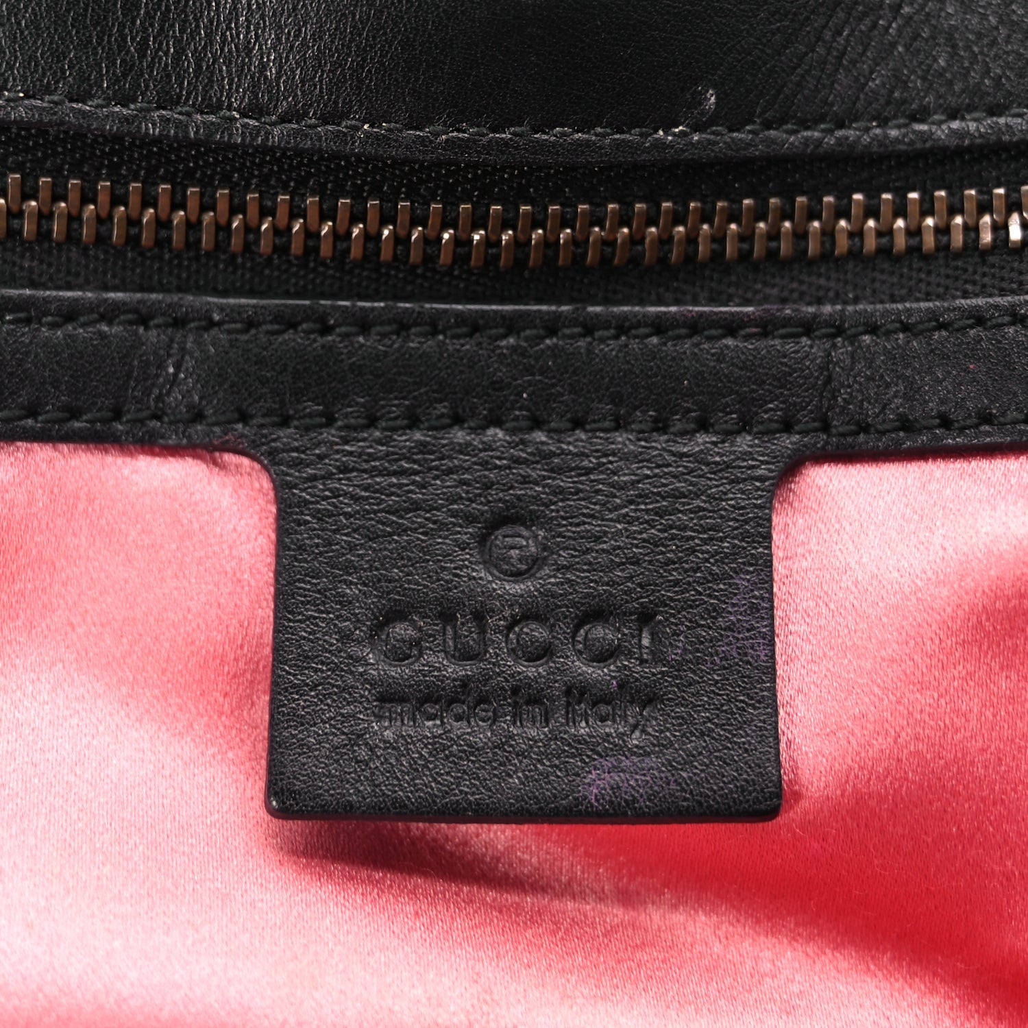 Gucci Velvet Matelasse Medium GG Marmont Shoulder Bag Black 5 of 9